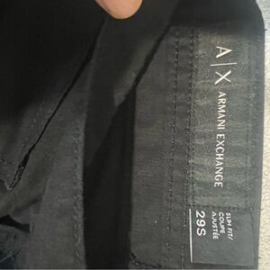 Armani Exchange Black Denim Jeans